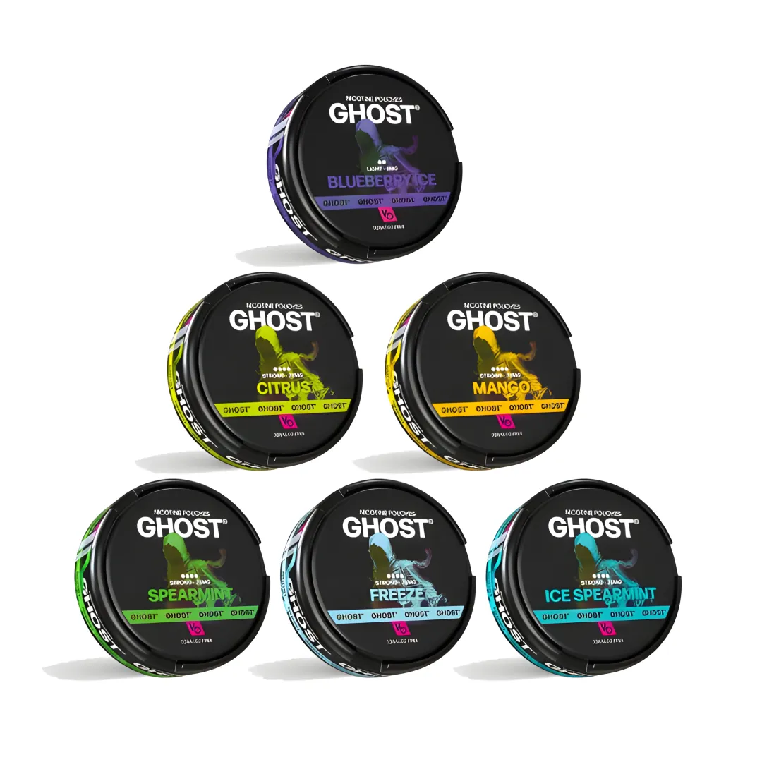 Blueberry Ice Ghost Nicotine Pouches By Vapes Bars