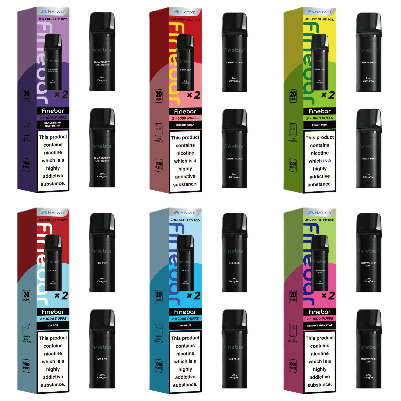 Hayati Finebar Prefilled Pods