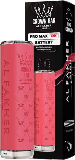 Al Fakher Crown Bar Pro Max 12K Pink